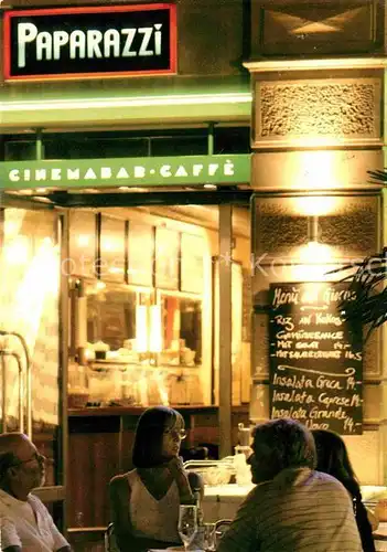 AK / Ansichtskarte Zuerich ZH Paparazzi Cinemabar Cafe