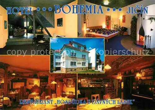 AK / Ansichtskarte Jicin Hotel Bohemia Kat. Jicin