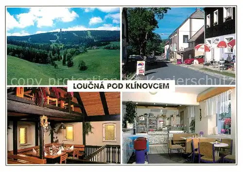 AK / Ansichtskarte Loucna Pod Klinovcem Tschechien Plzenska Restaurace