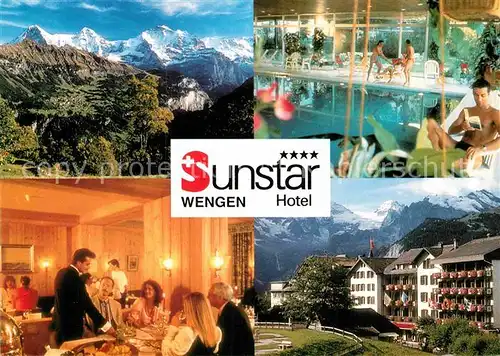 AK / Ansichtskarte Wengen BE Sunstar Hotel  Kat. Wengen