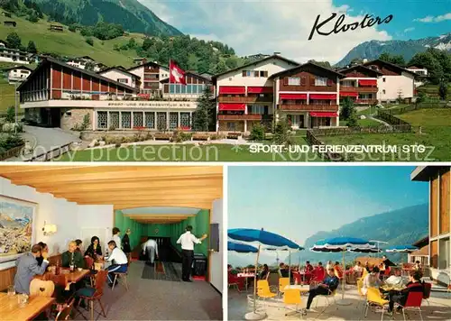 AK / Ansichtskarte Klosters GR Sport  und Ferienzentrum  Kat. Klosters