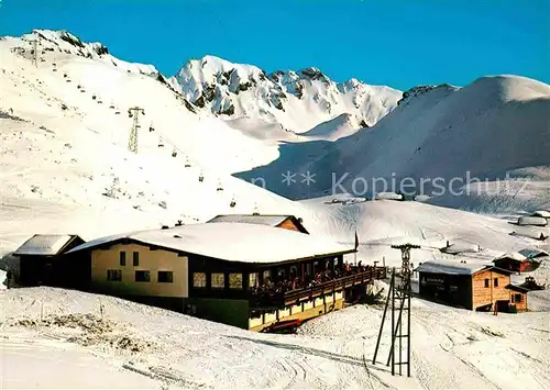 AK / Ansichtskarte Kaeserstatt Hasliberg Restaurant Berghaus Bergstation der Gondelbahn Sessellift Hohstraess