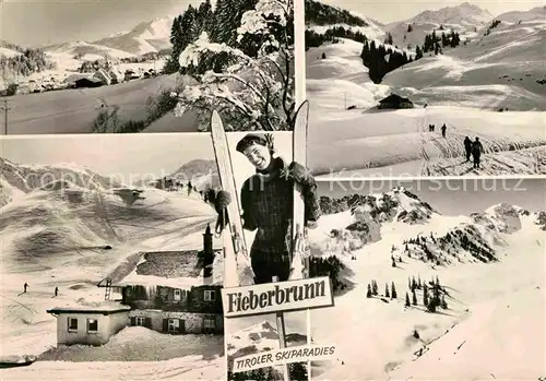 AK / Ansichtskarte Fieberbrunn Tirol Skiparadies Winterlandschaft Kat. Fieberbrunn