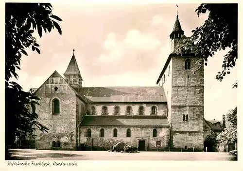 AK / Ansichtskarte Fischbeck Weser Stiftskirche Kat. Hessisch Oldendorf