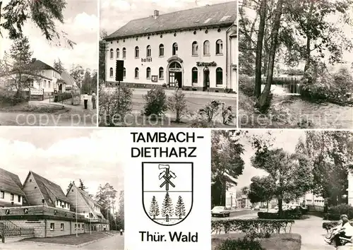 AK / Ansichtskarte Tambach Dietharz Sportheim Gaststaette Hotel Zum Lamm Schmalwasser  Kat. Tambach Dietharz