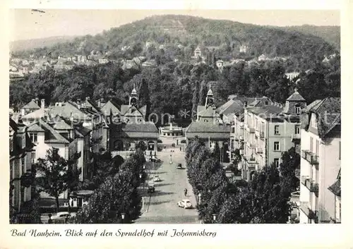 AK / Ansichtskarte Bad Nauheim Sprudelhof Johannisberg Kat. Bad Nauheim