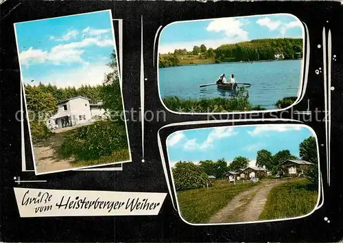 AK / Ansichtskarte Heisterberg Dillkreis Heisterberger Weiher Campingplatz Ferienhaeuser Kat. Driedorf