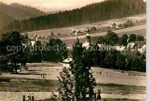 AK / Ansichtskarte Carlsfeld Erzgebirge Panorama Kat. Eibenstock