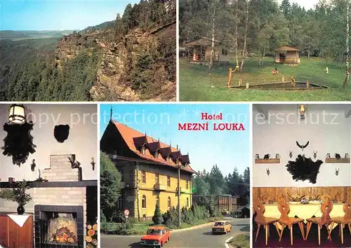 AK / Ansichtskarte Hrensko Hotel Mezni Louka Kat. Herrnskretschen