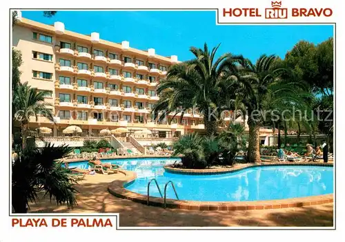 AK / Ansichtskarte Playa de Palma Mallorca Hotel Riu Bravo Kat. Spanien