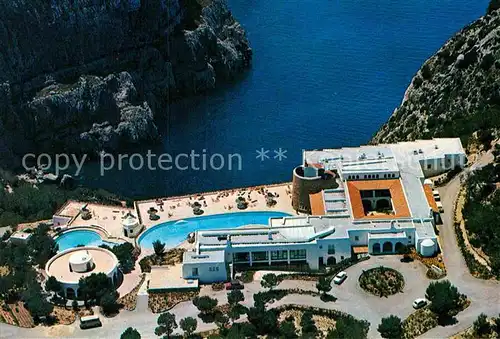 AK / Ansichtskarte Ibiza Islas Baleares Fliegeraufnahme Hotel Hacienta Kat. Ibiza