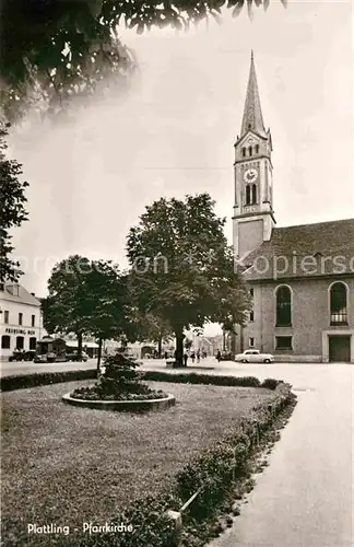 AK / Ansichtskarte Plattling Isar Bayern Pfarrkirche Kat. Plattling