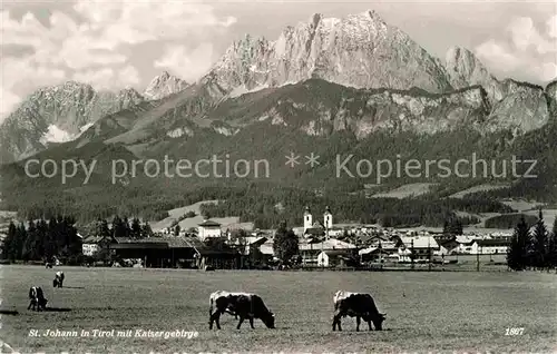 AK / Ansichtskarte Johann Tirol Sankt Kaisergebirge Panorama  Kat. Oesterreich