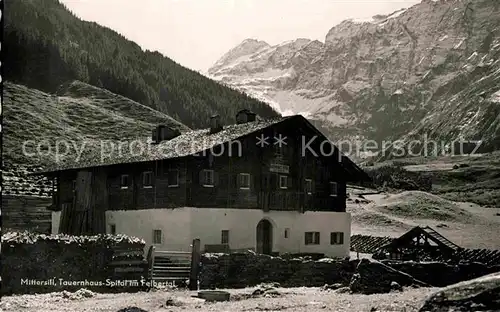 AK / Ansichtskarte Mittersill Oberpinzgau Tauernhaus Spital Felbertal Kat. Mittersill