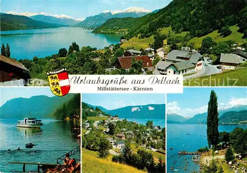 AK / Ansichtskarte Dellach Millstaettersee Teilansichten