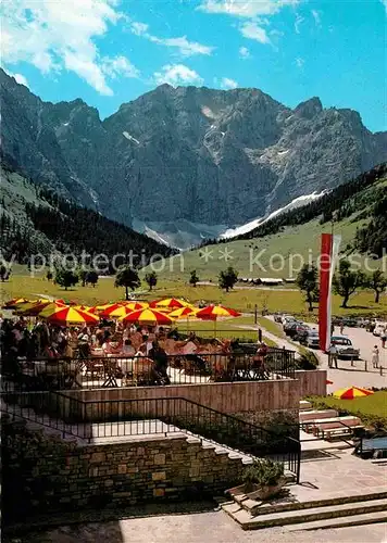 AK / Ansichtskarte Eng Hinterriss Tirol Alpengasthof Eng am Grossen Ahornboden