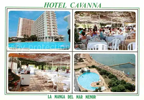 AK / Ansichtskarte La Manga del Mar Menor Hotel Cavanna Diversas vistas