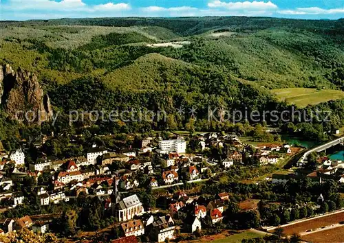 AK / Ansichtskarte Bad Muenster Stein Ebernburg Fliegeraufnahme Kat. Bad Muenster am Stein Ebernburg