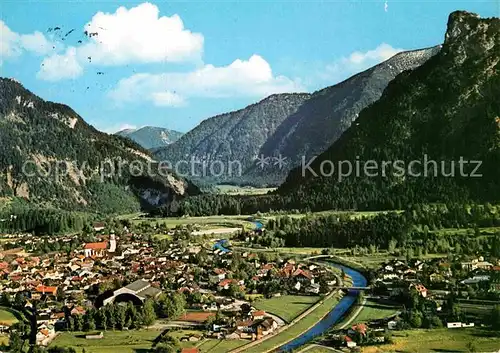 AK / Ansichtskarte Oberammergau Fliegeraufnahme Kat. Oberammergau