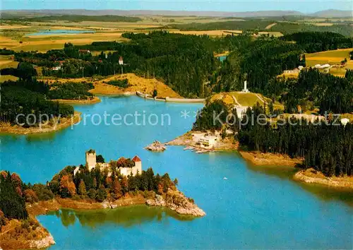 AK / Ansichtskarte Ottenstein Peygarten Kamptalstausee mit Ruine Lichtenfels und Seerestaurant Fliegeraufnahme Kat. Peygarten Ottenstein Rastenfeld