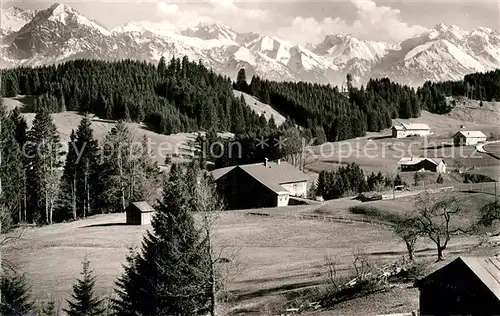 AK / Ansichtskarte Gunzesried Bergcafe Reutealp Kat. Blaichach