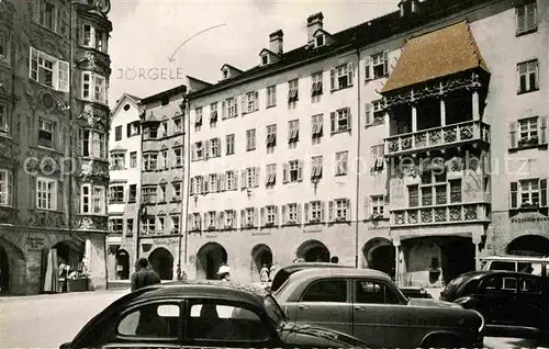 AK / Ansichtskarte Innsbruck Weinhaus Joergele Goldenes Dachl Kat. Innsbruck