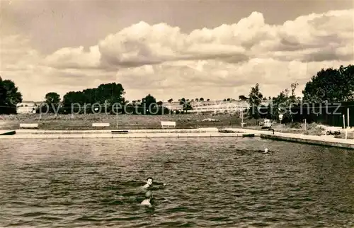 AK / Ansichtskarte Schlotheim Schwimmbad Kat. Schlotheim