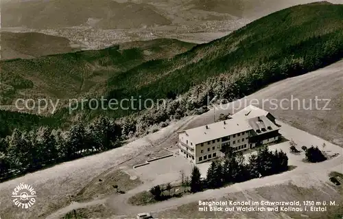 AK / Ansichtskarte Waldkirch Breisgau Berghotel Kandel im Schwarzwald Kollnau Elztal Kat. Waldkirch