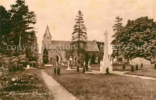 AK / Ansichtskarte Dorking Mole Valley Abinger Church Cemetery Kat. Mole Valley