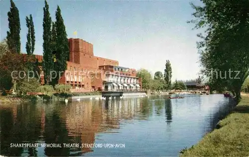 AK / Ansichtskarte Stratford Upon Avon Shakespeare Memorial Theatre Kat. Grossbritannien