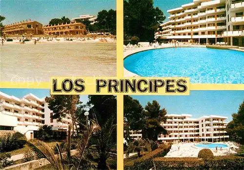 AK / Ansichtskarte Bahia de Alcudia Hotel y Apartamentos Los Principes Swimming Pool Strand