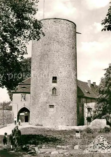 AK / Ansichtskarte Raben Brandenburg Burg Rabenstein DJH Bergfried