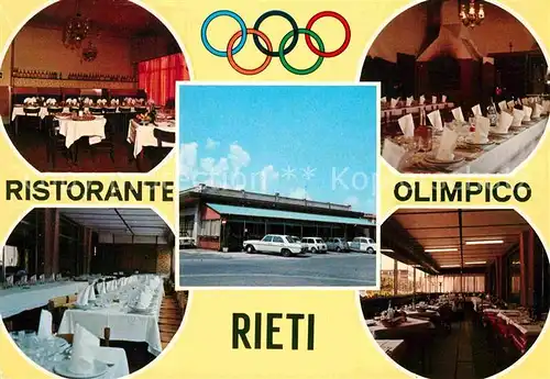 AK / Ansichtskarte Rieti Restaurant Olimpico