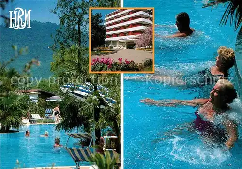 AK / Ansichtskarte Abano Terme Hotel Terme Monteortone Schwimmbad Kat. Abano Terme