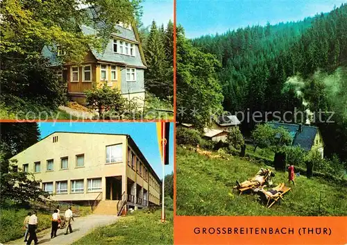 AK / Ansichtskarte Grossbreitenbach Thueringen FDGB Erholungszentrum Finkenmuehle Kat. Grossbreitenbach