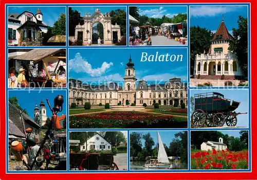 AK / Ansichtskarte Balaton Plattensee Sehenswuerdigkeiten Kat. Ungarn