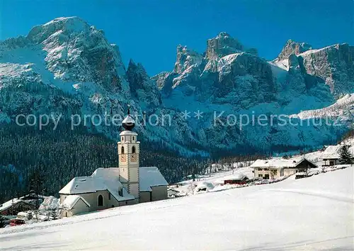 AK / Ansichtskarte Colfosco Sella Winter Kat. Corvara Bolzano