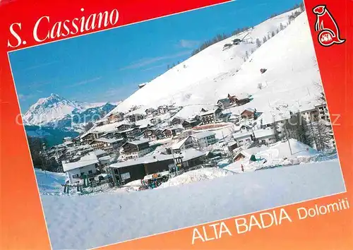 AK / Ansichtskarte Alta Badia Cassiano Kat. Dolomiten Italien