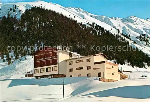AK / Ansichtskarte Galtuer Tirol Pension Hochgaltuer Winter Kat. Galtuer