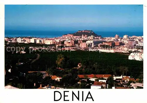 AK / Ansichtskarte Denia Panorama Kat. Alicante