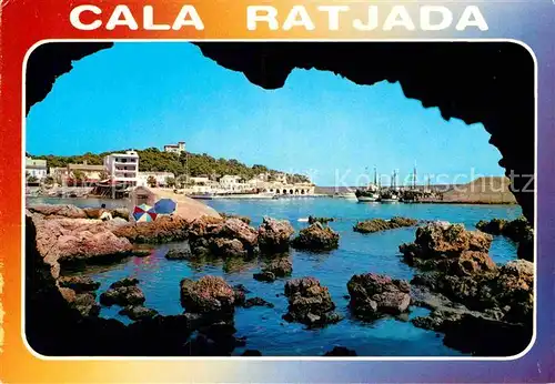 AK / Ansichtskarte Cala Ratjada Mallorca Hafen Kat. Spanien
