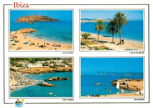 AK / Ansichtskarte Ibiza Islas Baleares Cala Conta Bassa Bossa Tarida Kat. Ibiza