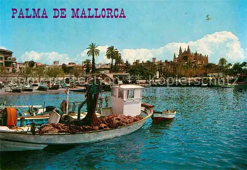 AK / Ansichtskarte Palma de Mallorca Hafen Kat. Palma de Mallorca