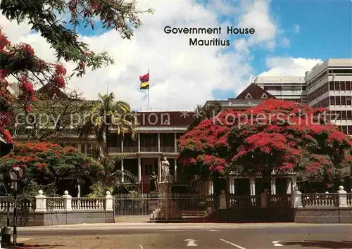 AK / Ansichtskarte Mauritius Government House Mauritius Kat. Mauritius