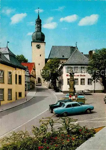 AK / Ansichtskarte Arnsberg Westfalen am Glockenturm Kat. Arnsberg