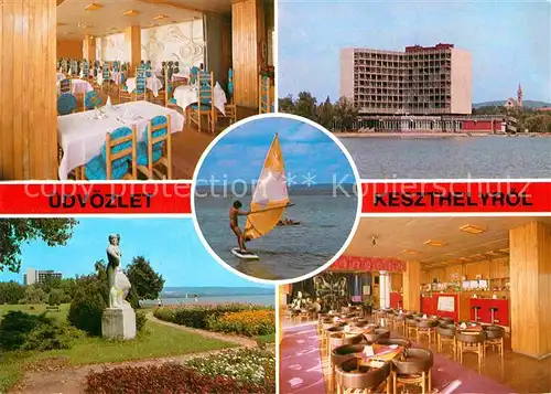 AK / Ansichtskarte Keszthely Hotel Helikon Kat. Balaton Plattensee