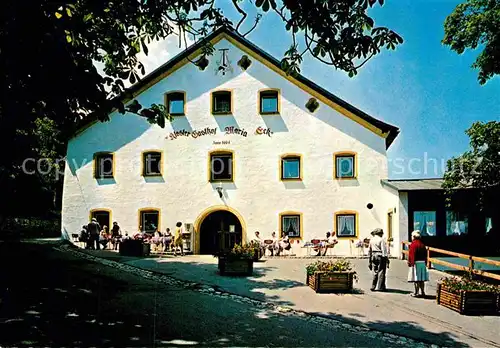 AK / Ansichtskarte Siegsdorf Oberbayern Klosterwirtschaft Maria Eck Kat. Siegsdorf