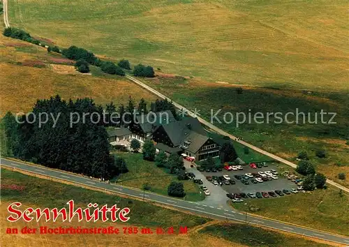 AK / Ansichtskarte Fladungen Berggasthof Hotel Sennhuette Kat. Fladungen