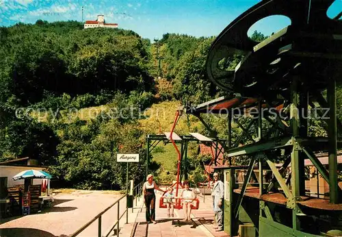 AK / Ansichtskarte Bad Lauterberg Seilbahn Hausberg Kat. Bad Lauterberg im Harz