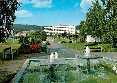 AK / Ansichtskarte Salmuenster Bad Soden Kurpark Kat. Bad Soden am Taunus